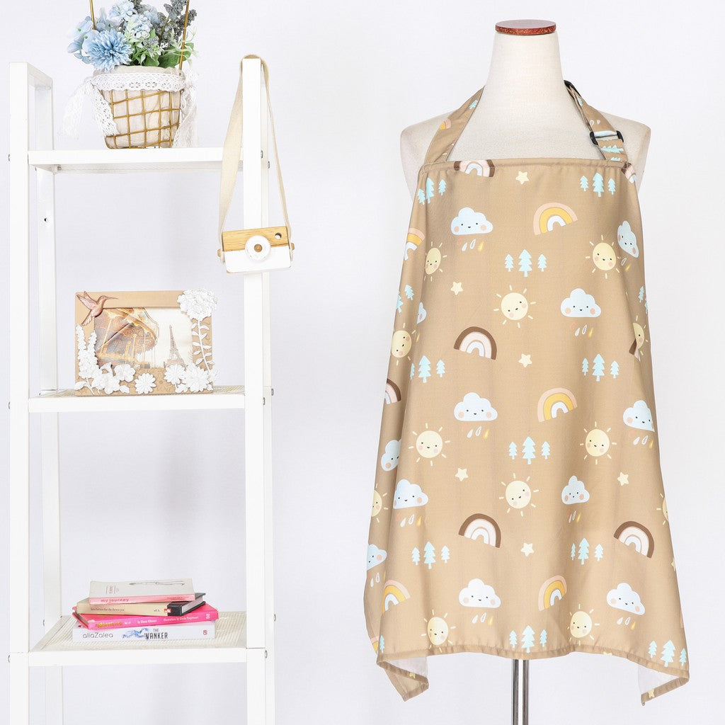 Mooi Nursing Apron Menyusui Printing