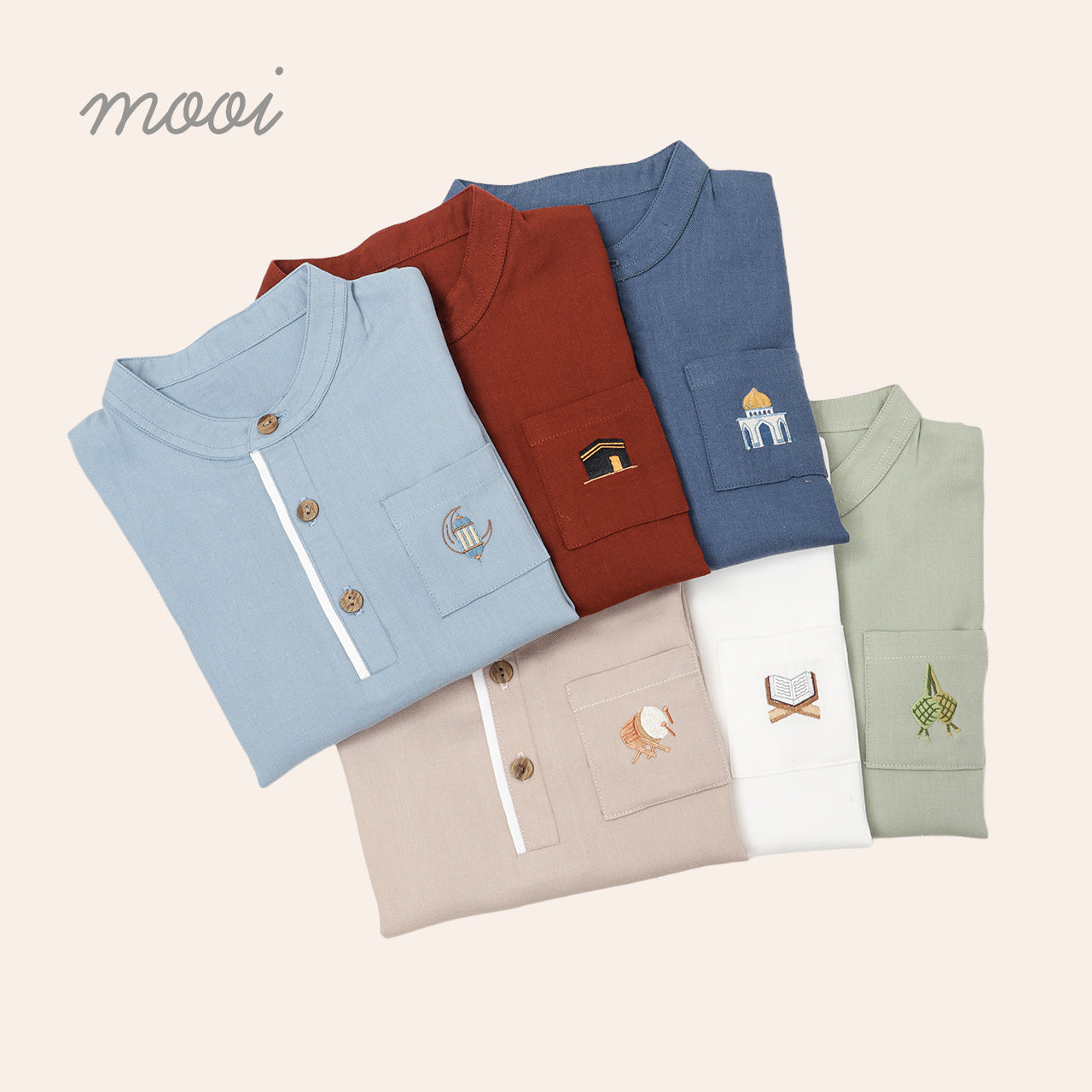 Mooi Atasan Anak Laki-Laki Khafi Koko Gamis Anak Raya Collection