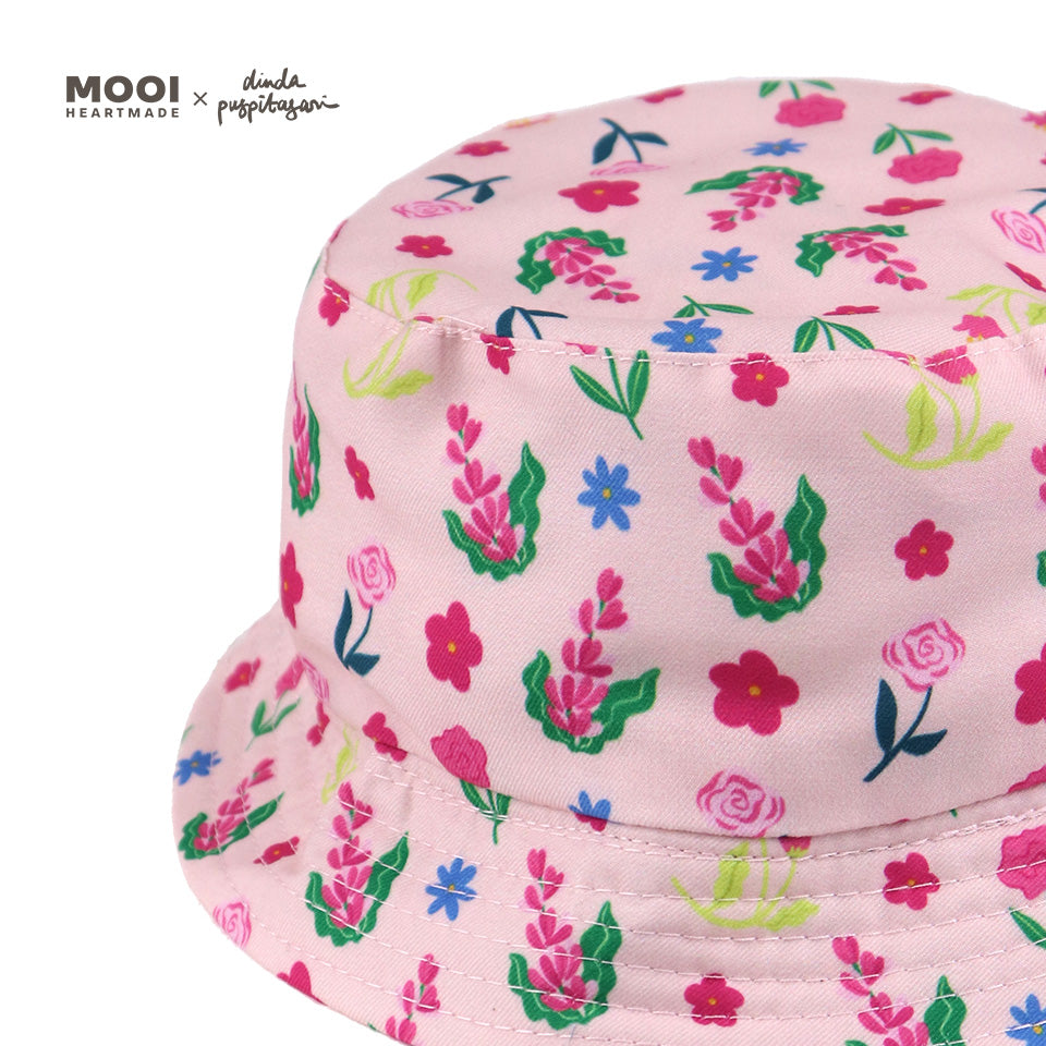 Mooi X Dinda Puspitasari Topi Anak Bucket Hat