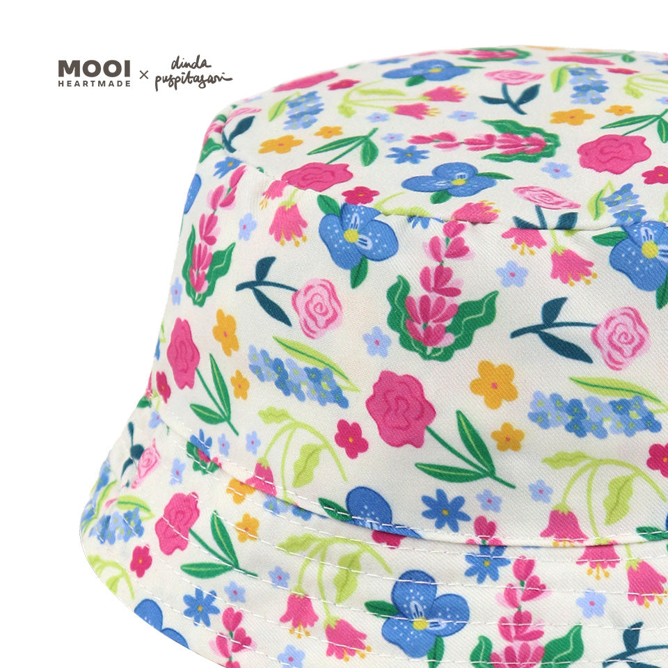 Mooi X Dinda Puspitasari Topi Anak Bucket Hat