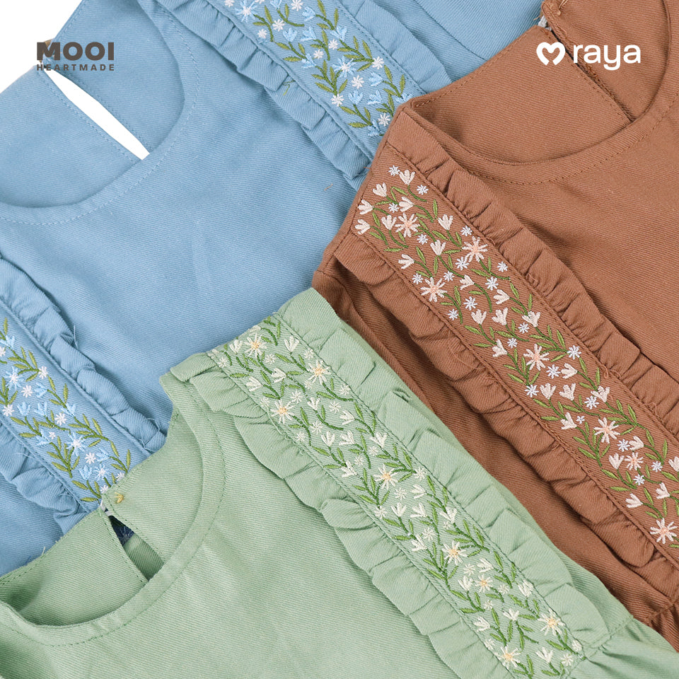 Mooi Dress Anak Gamis Anak Perempuan Raya Collection Maisha Gamis