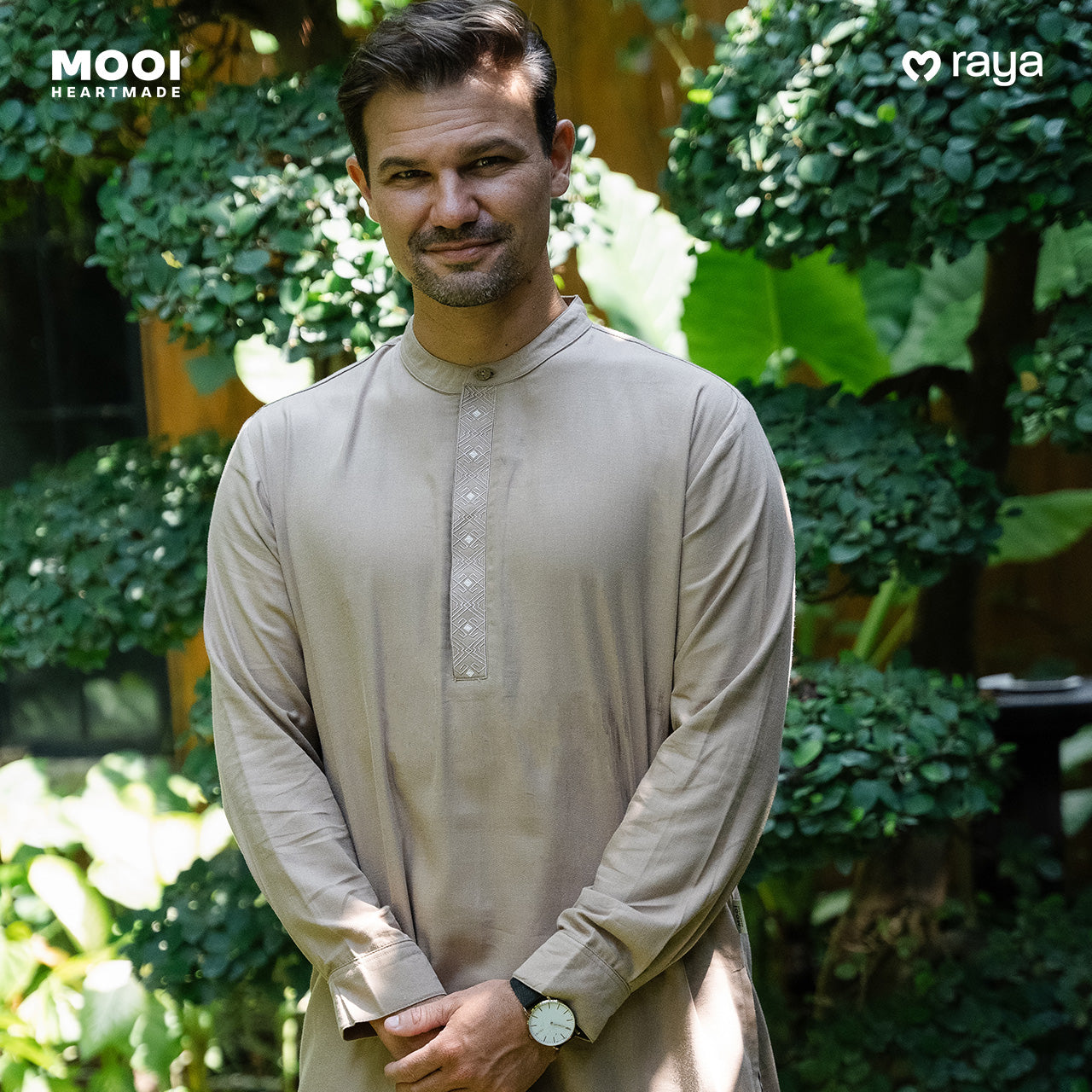 Mooi Atasan Pria Kemeja Pria Raya Collection Naqa Koko