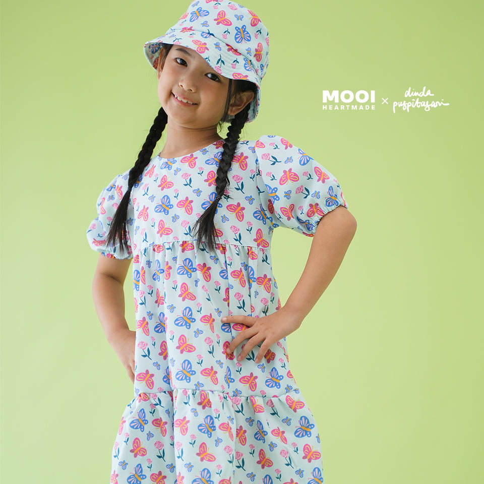 Mooi X Dinda Puspitasari Dress Anak Perempuan Audrey Dress