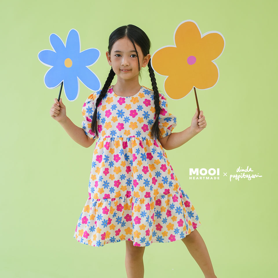 Mooi X Dinda Puspitasari Dress Anak Perempuan Audrey Dress