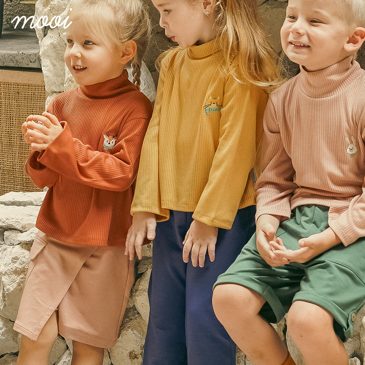Mooi Rok Celana Skort Anak Perempuan Iva Skort Pants V.1