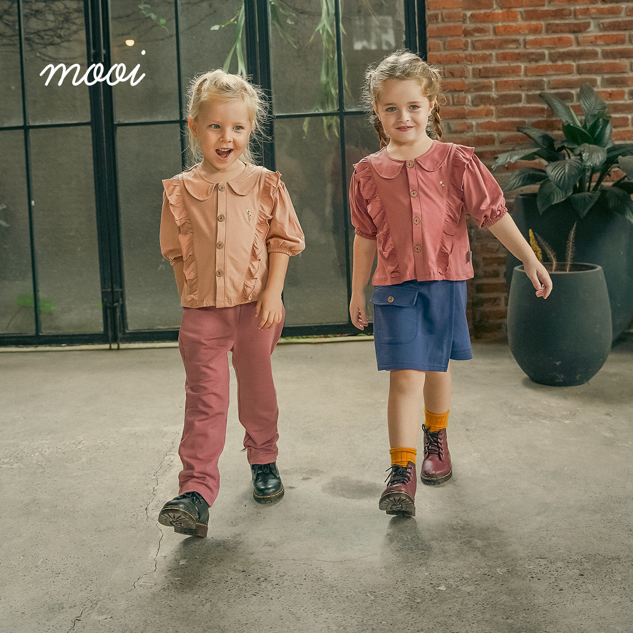 Mooi Rok Celana Skort Anak Perempuan Iva Skort Pants V.1