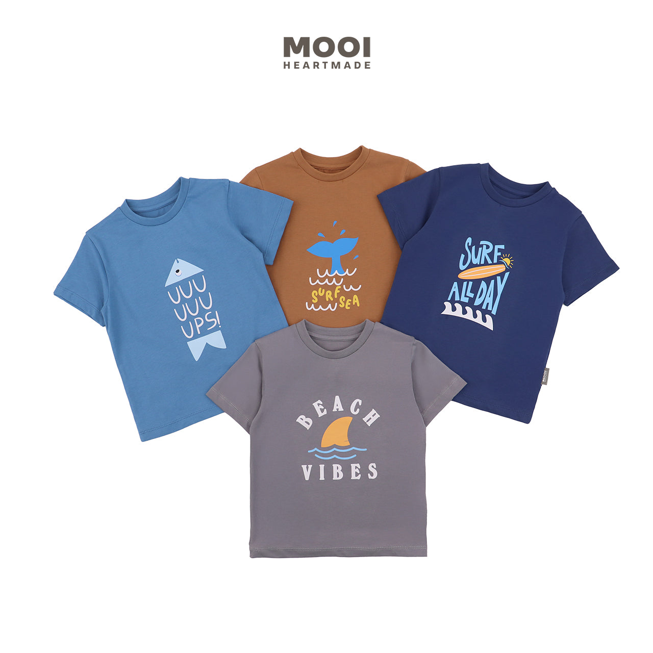 Mooi Kaos Anak Laki-Laki Boy Graphic Tee