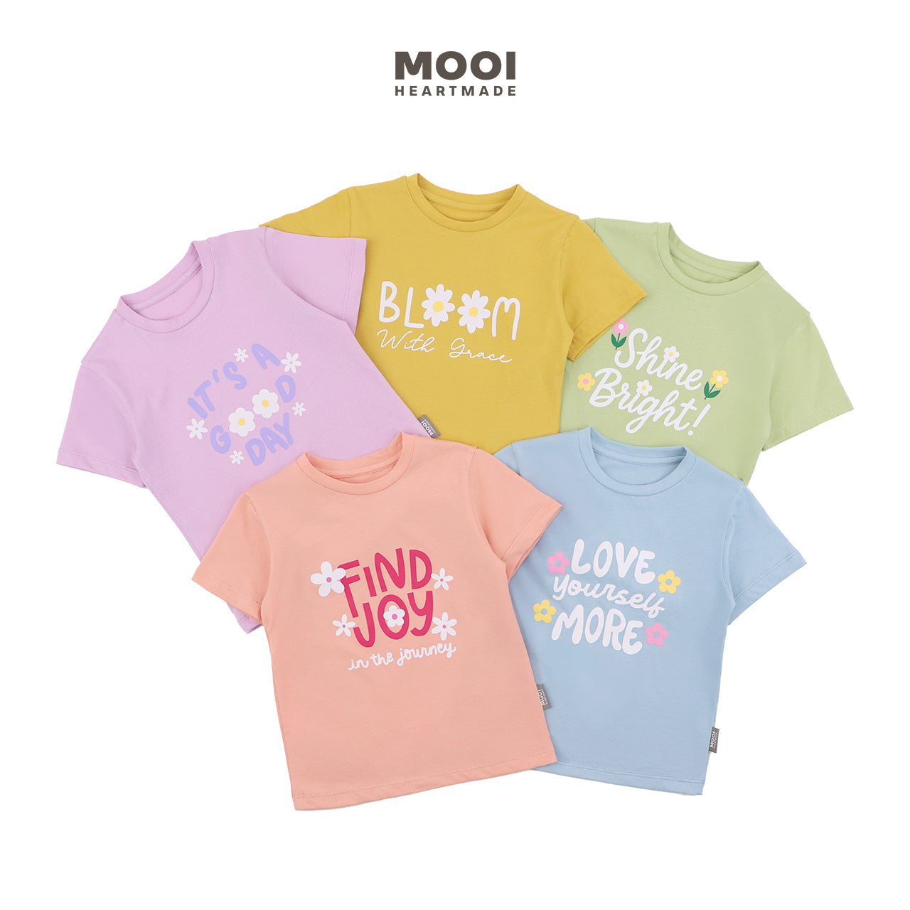Mooi Kaos Anak Perempuan T-shirt Girls Graphic