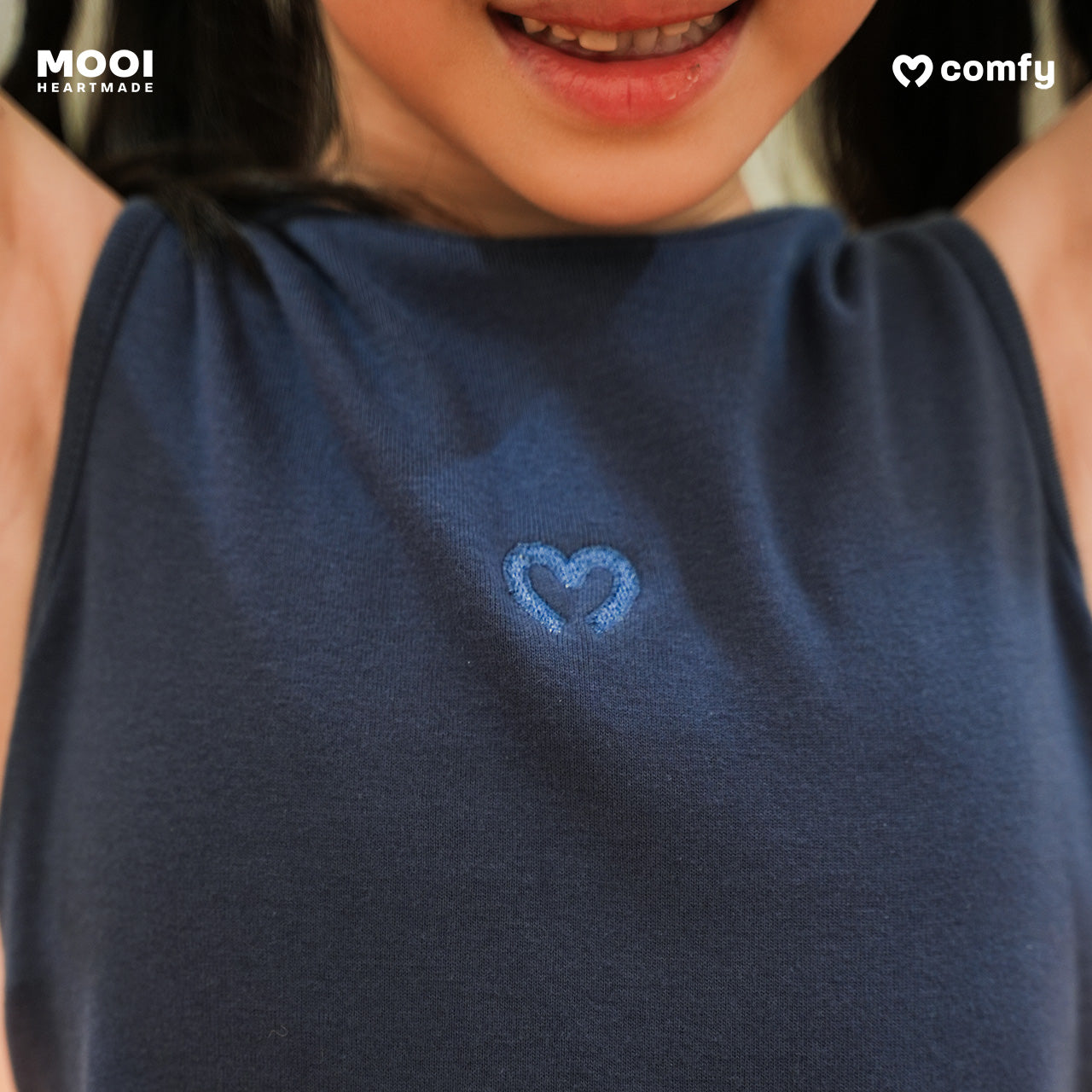 Mooi Atasan Anak Perempuan Comfy Sleeveless Top