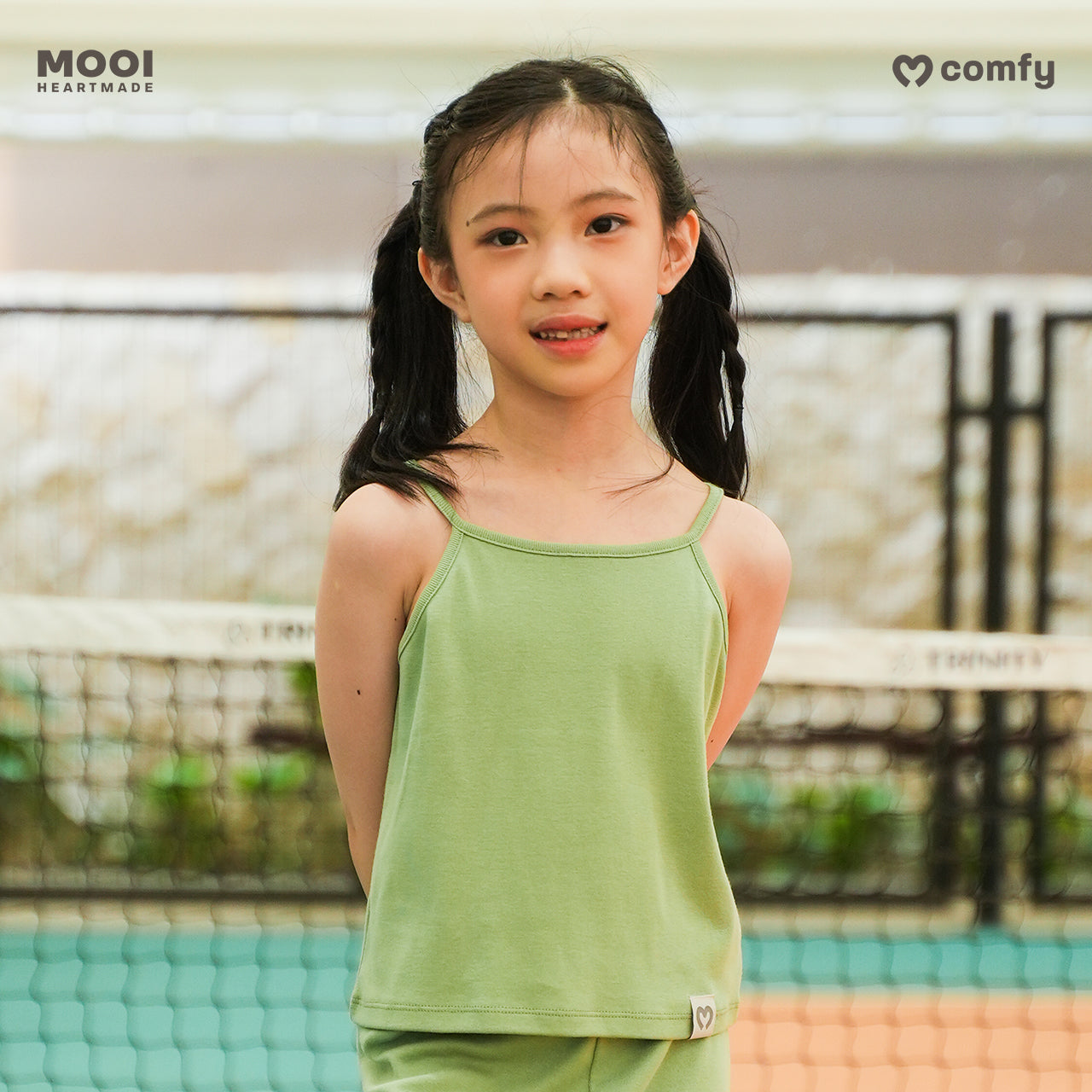 Mooi Atasan Anak Perempuan Comfy Tanktop