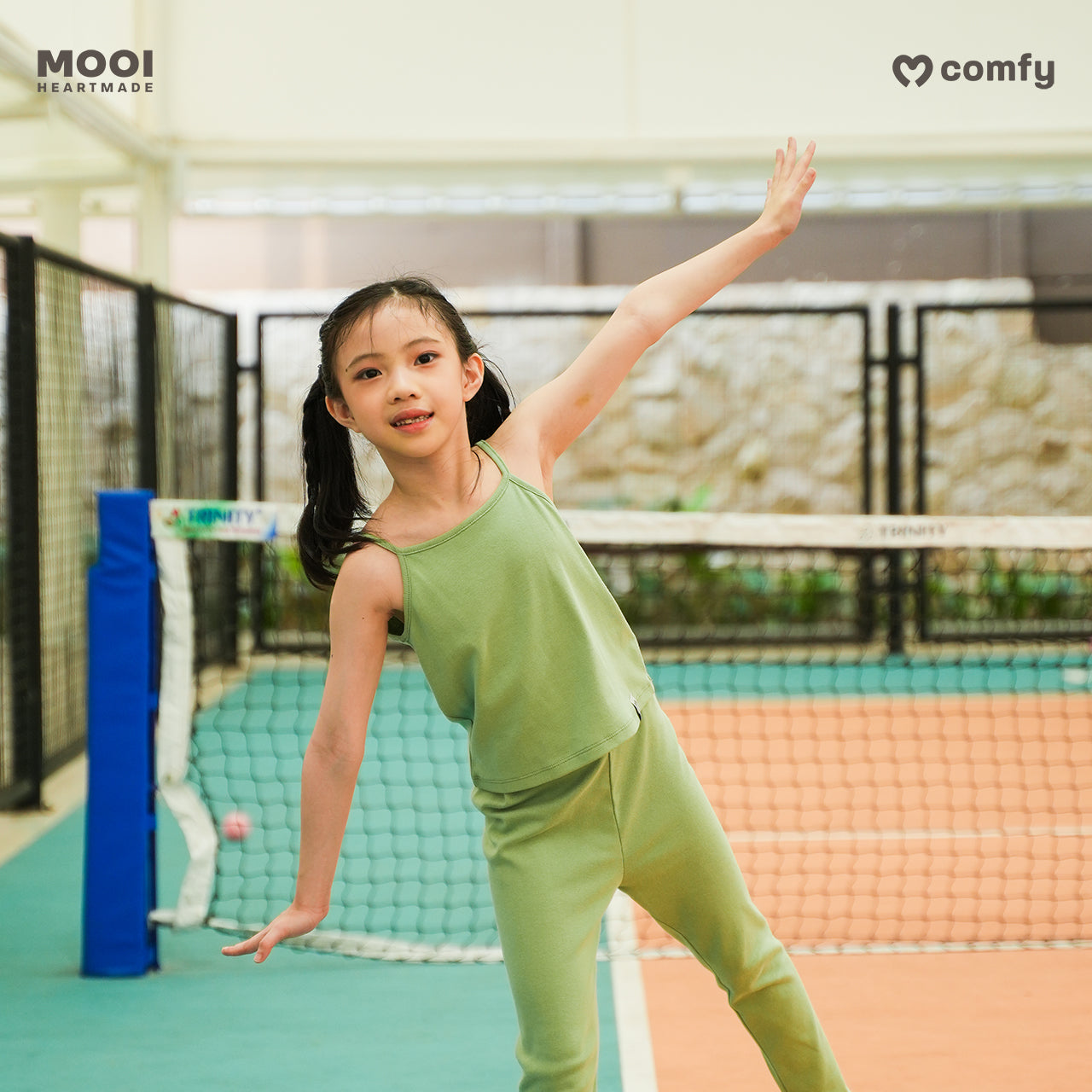 Mooi Atasan Anak Perempuan Comfy Tanktop