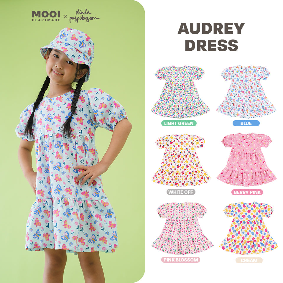 Mooi X Dinda Puspitasari Dress Anak Perempuan Audrey Dress