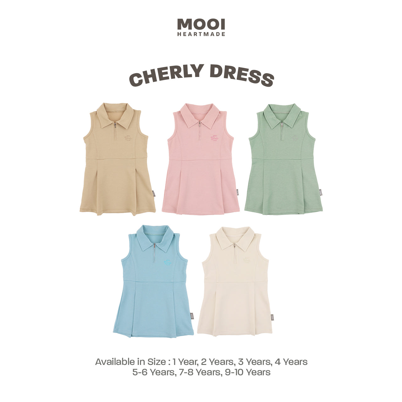 Mooi Dress Anak Perempuan Cherly Dress