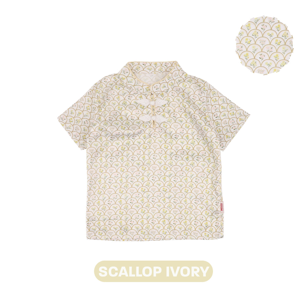 Mooi Kemeja Anak Laki-Laki Lunar Collection Liu Cheongsam Shirt