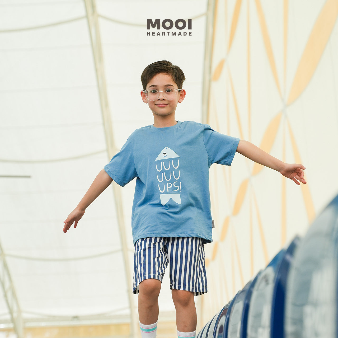 Mooi Kaos Anak Laki-Laki Boy Graphic Tee