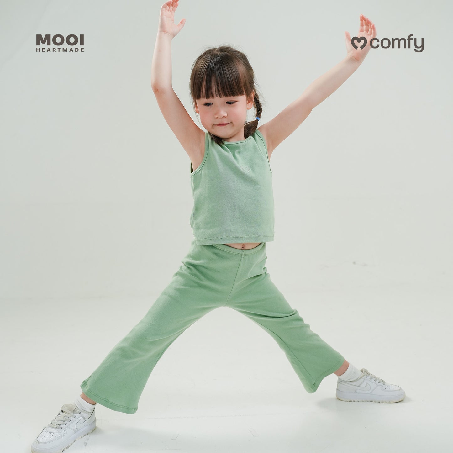 Mooi Celana Panjang Anak Perempuan Comfy Bootcut Legging