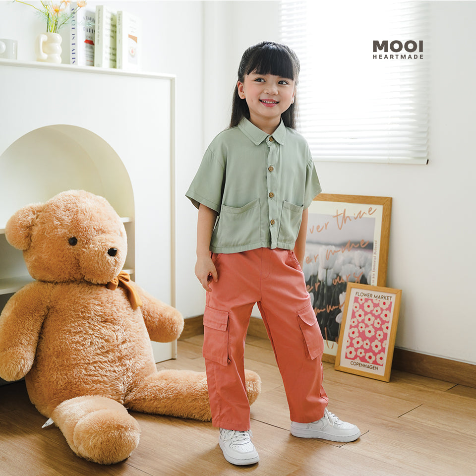 Mooi Atasan Anak Perempuan Chika Top
