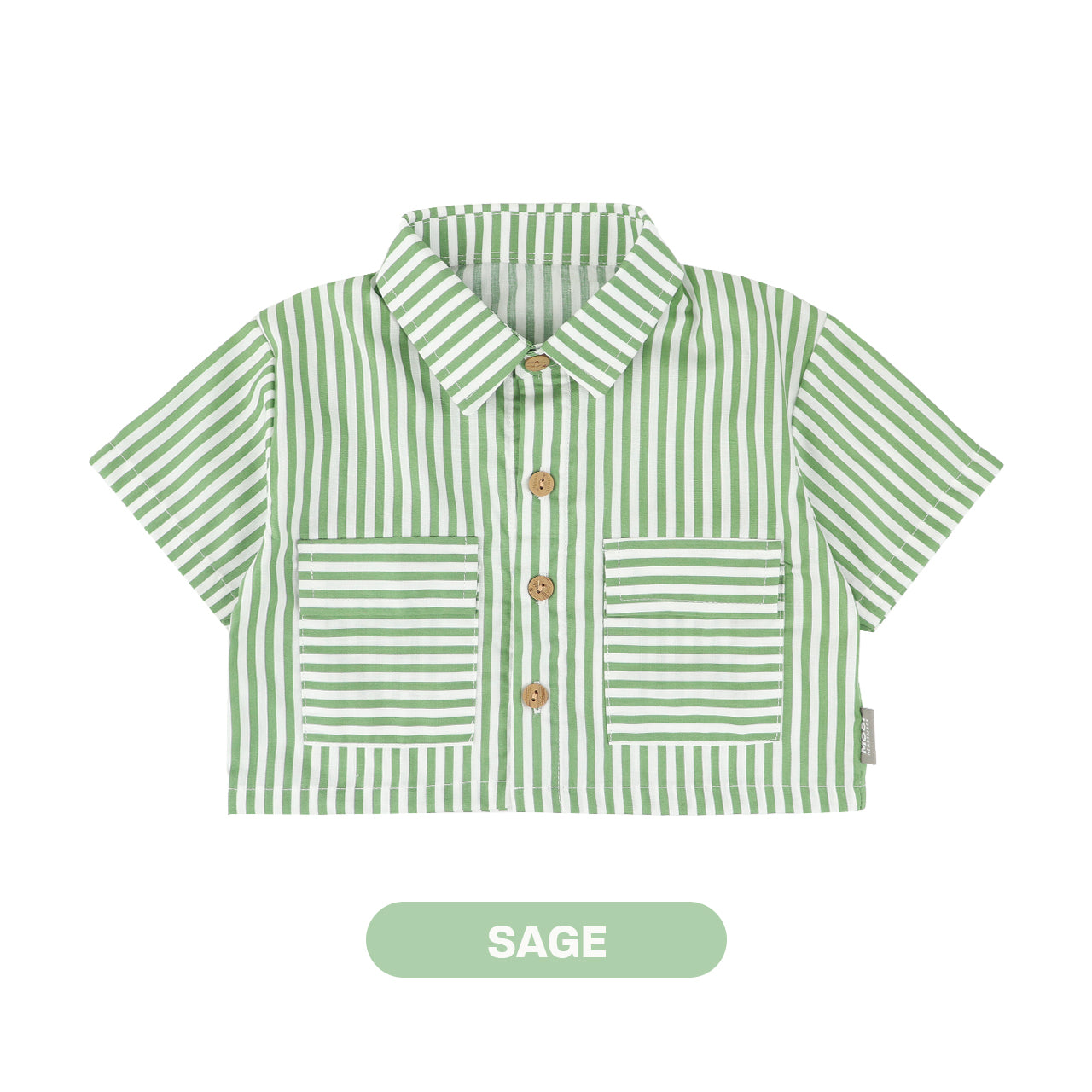 Mooi Kemeja Anak Perempuan Liora Striped Shirt