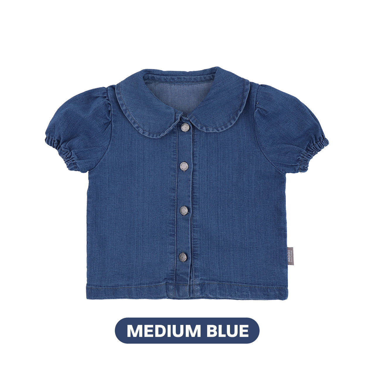 Mooi Kemeja Jeans Anak Yuki Denim Top