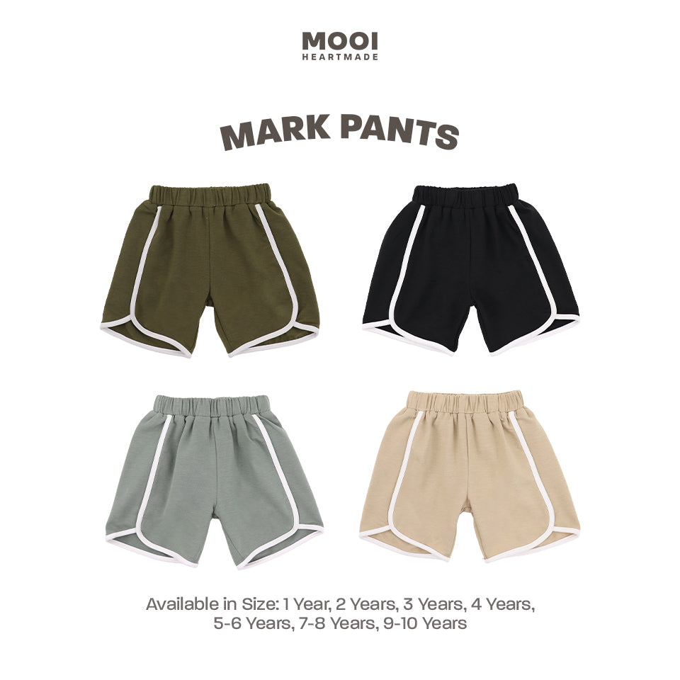 Mooi Celana Pendek Anak Laki - Laki Mark Pants Kids