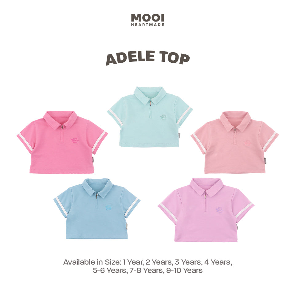 Mooi Atasan Anak Perempuan Adele Top