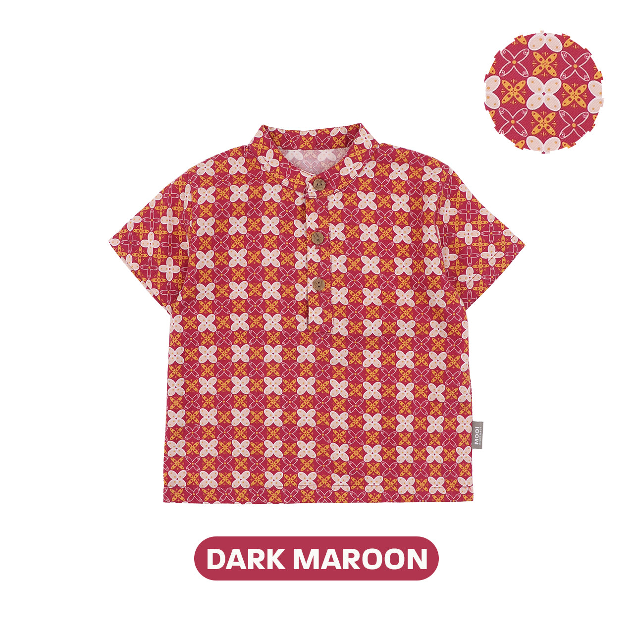 Mooi Atasan Batik Kemeja Anak Laki-Laki Akandra Batik Shirt