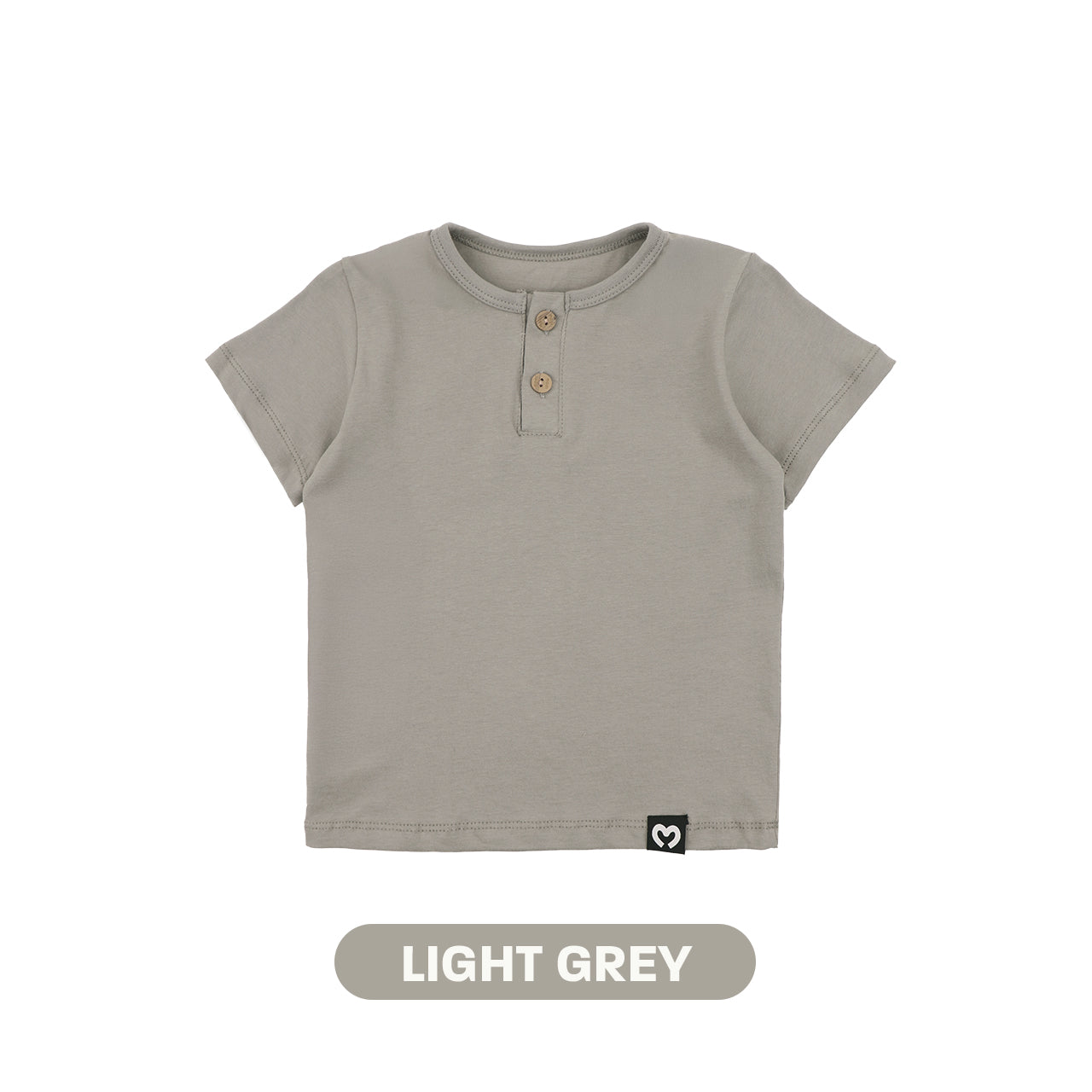 Mooi Kaos Anak Laki-Laki Comfy Button Tshirt