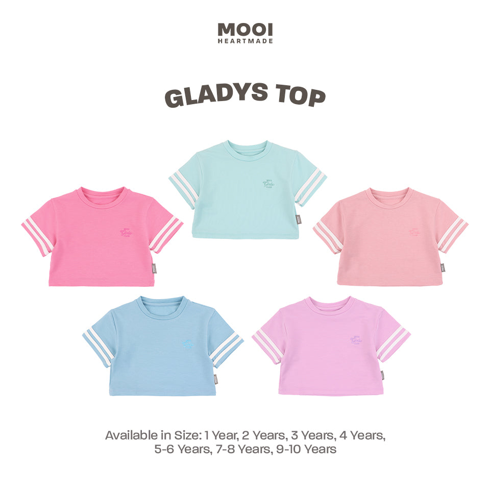 Mooi Kaos Anak Perempuan Gladys Top