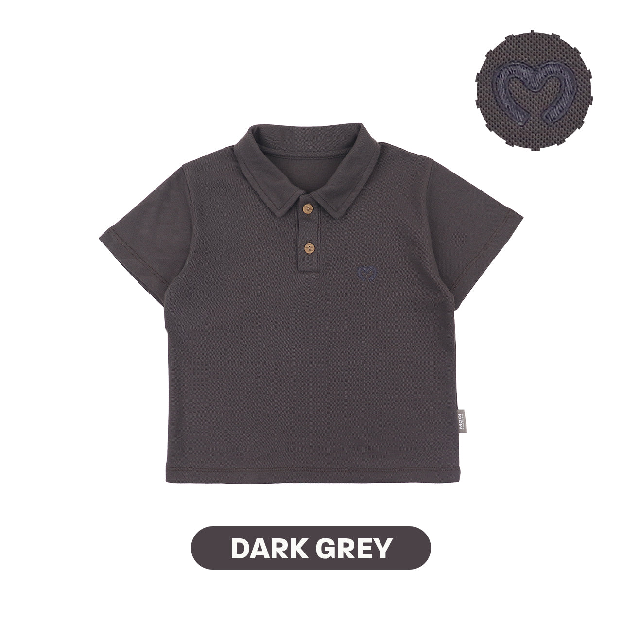 Mooi Kemeja Anak Laki-Laki Comfy Polo Basic