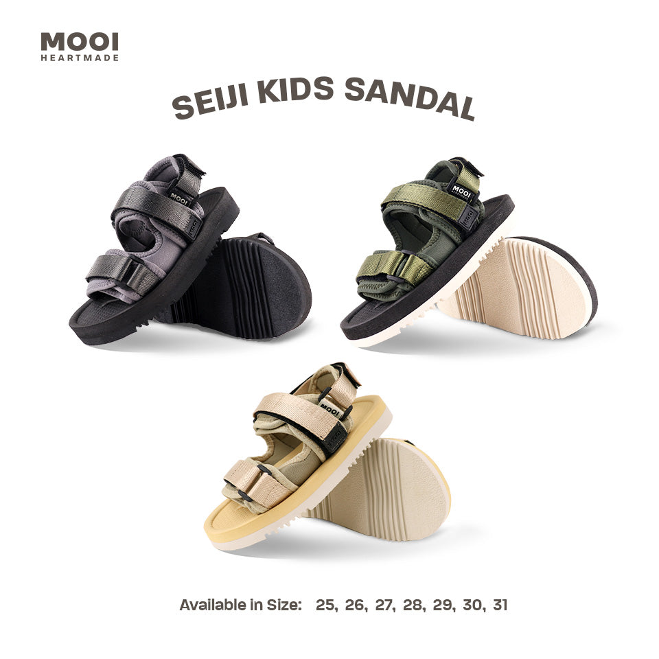 Mooi Sepatu Sandal Traveling Anak Seiji