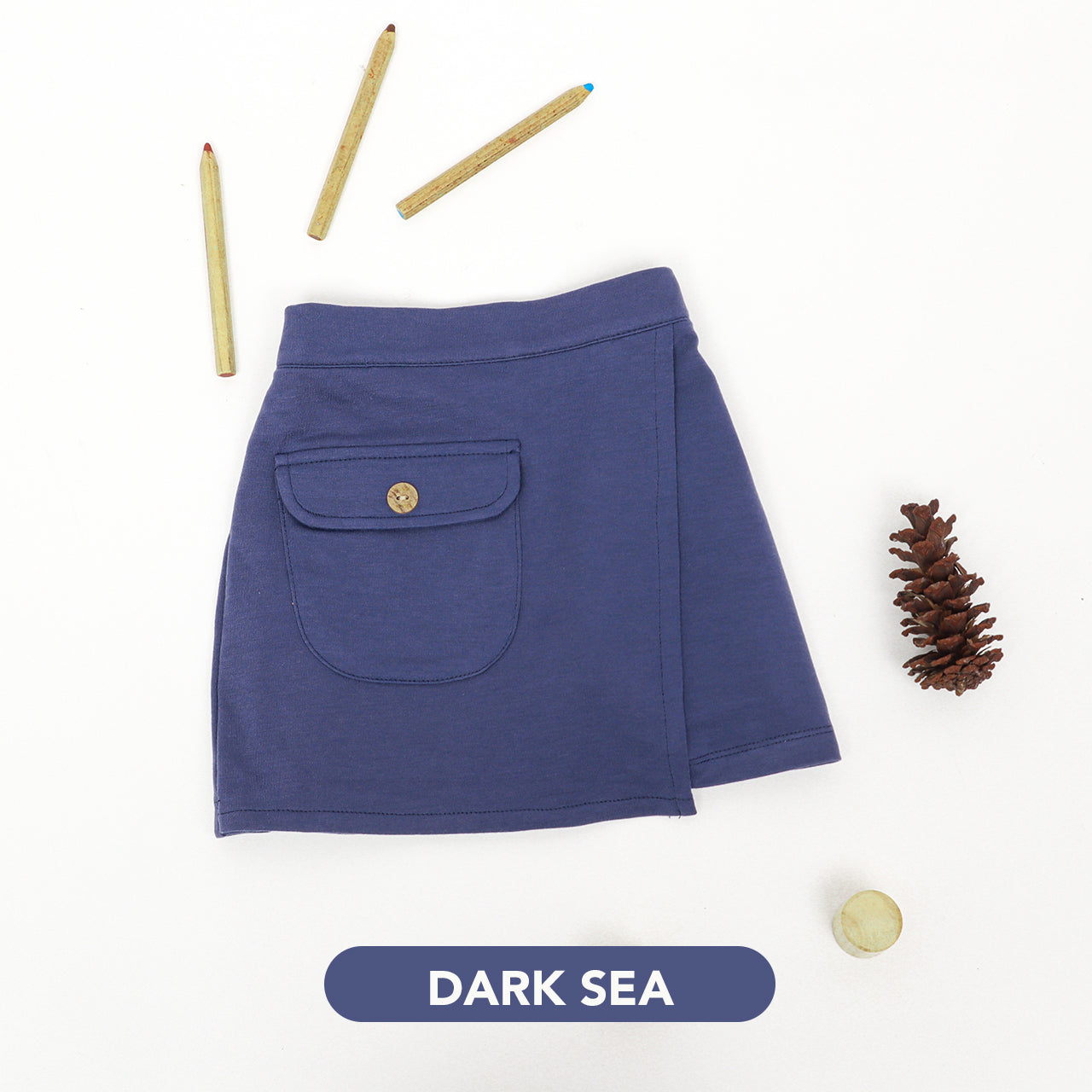 Mooi Rok Celana Skort Anak Perempuan Iva Skort Pants V.1