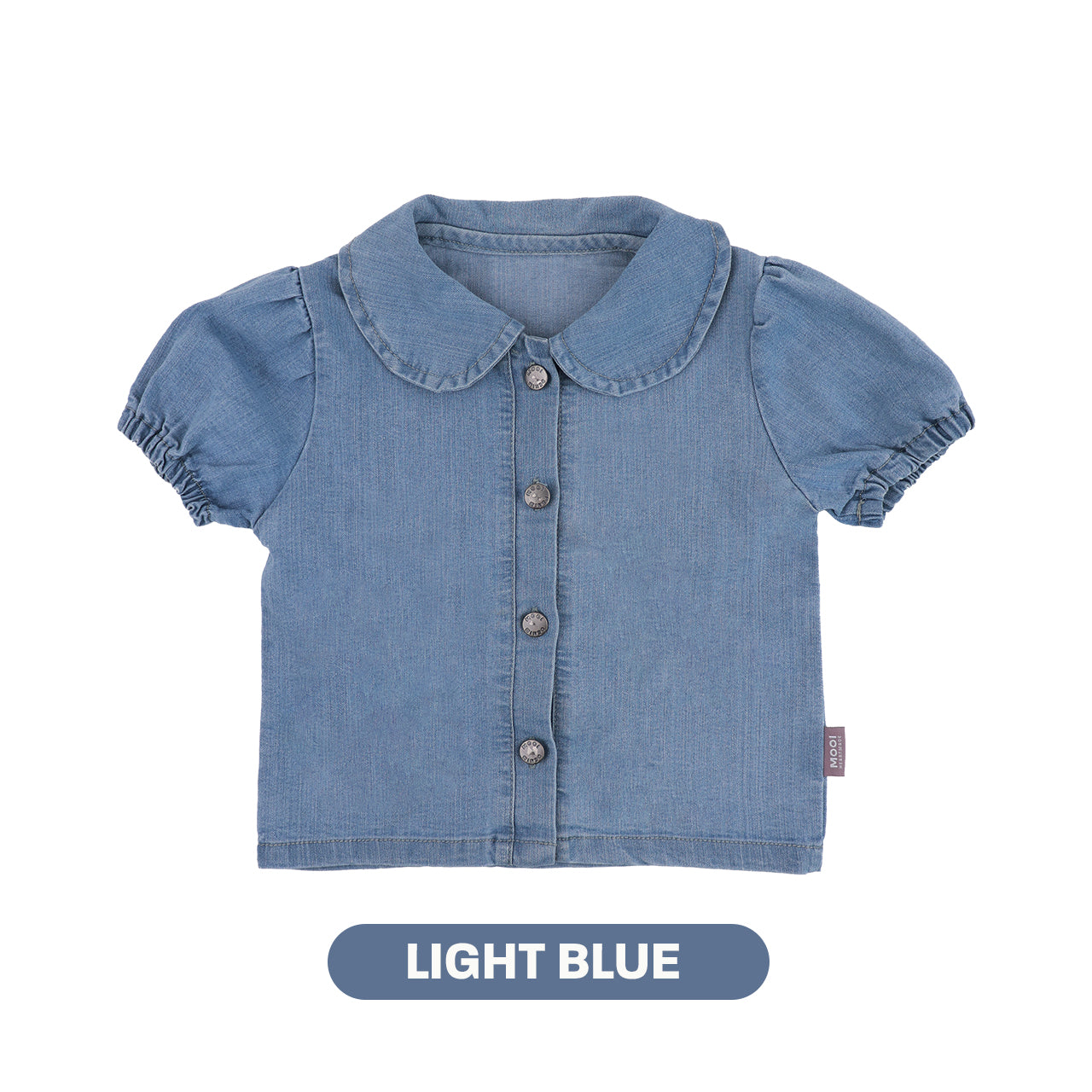 Mooi Kemeja Jeans Anak Yuki Denim Top