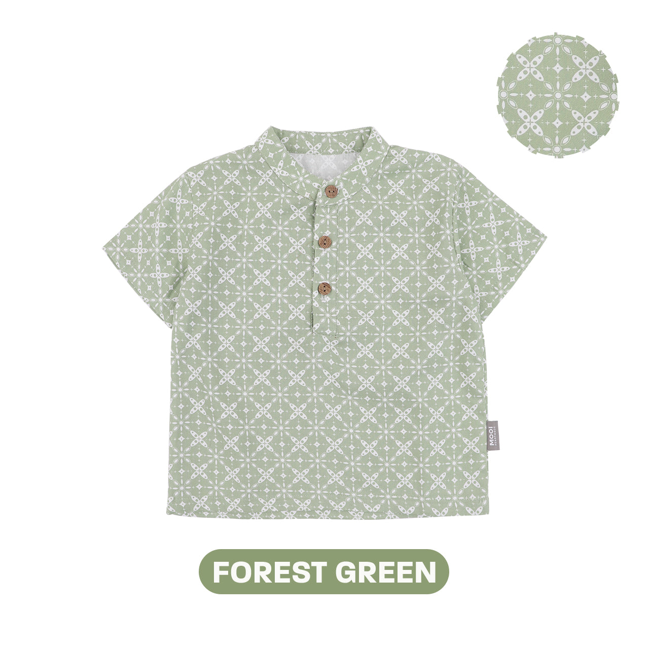 Mooi Atasan Batik Kemeja Anak Laki-Laki Akandra Batik Shirt
