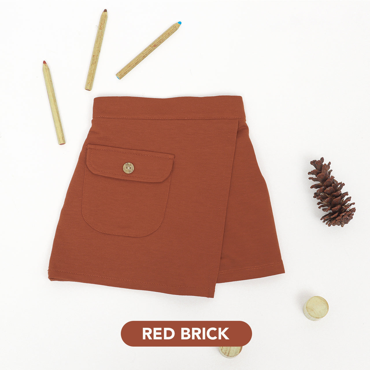 Mooi Rok Celana Skort Anak Perempuan Iva Skort Pants V.1