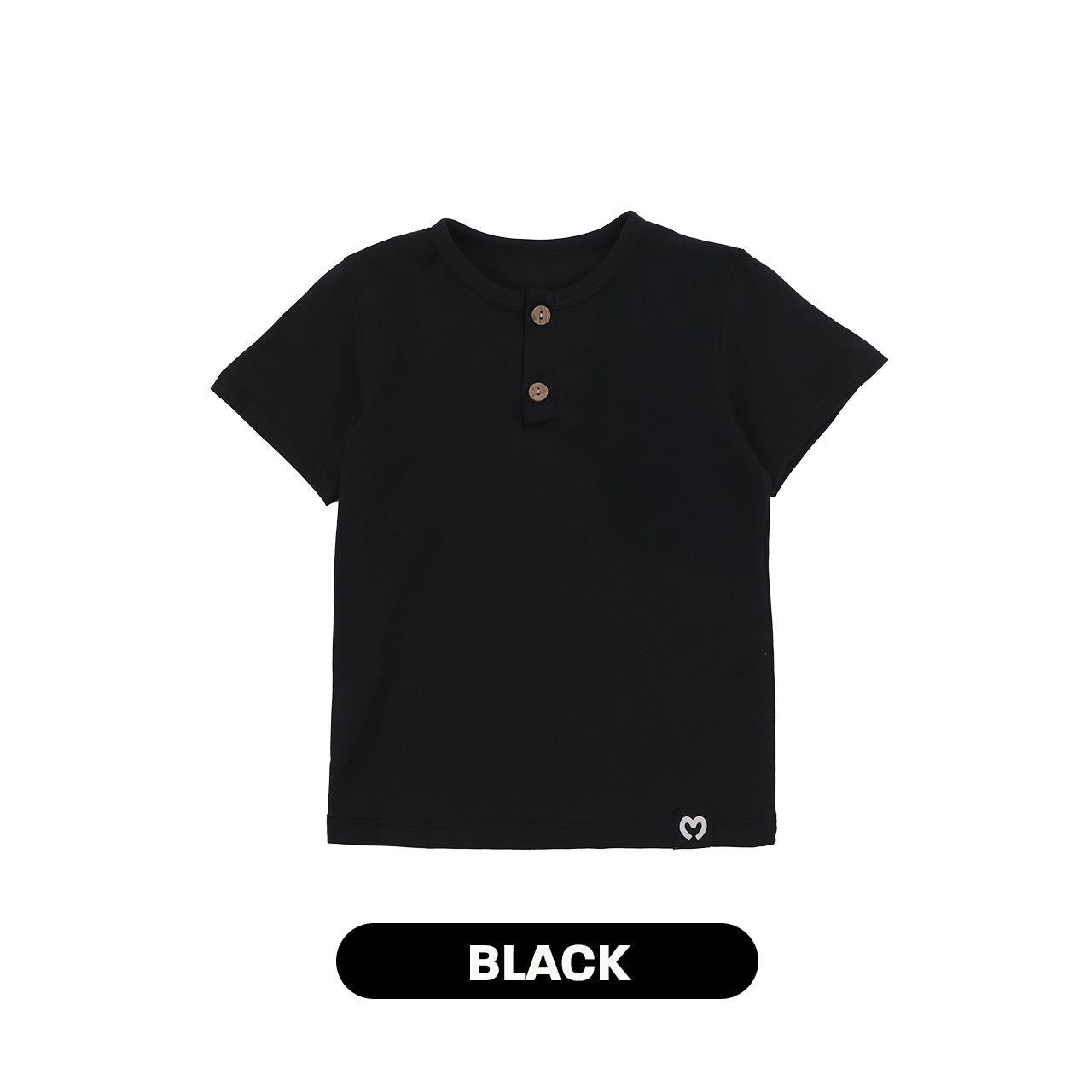 Mooi Kaos Anak Laki-Laki Comfy Button Tshirt