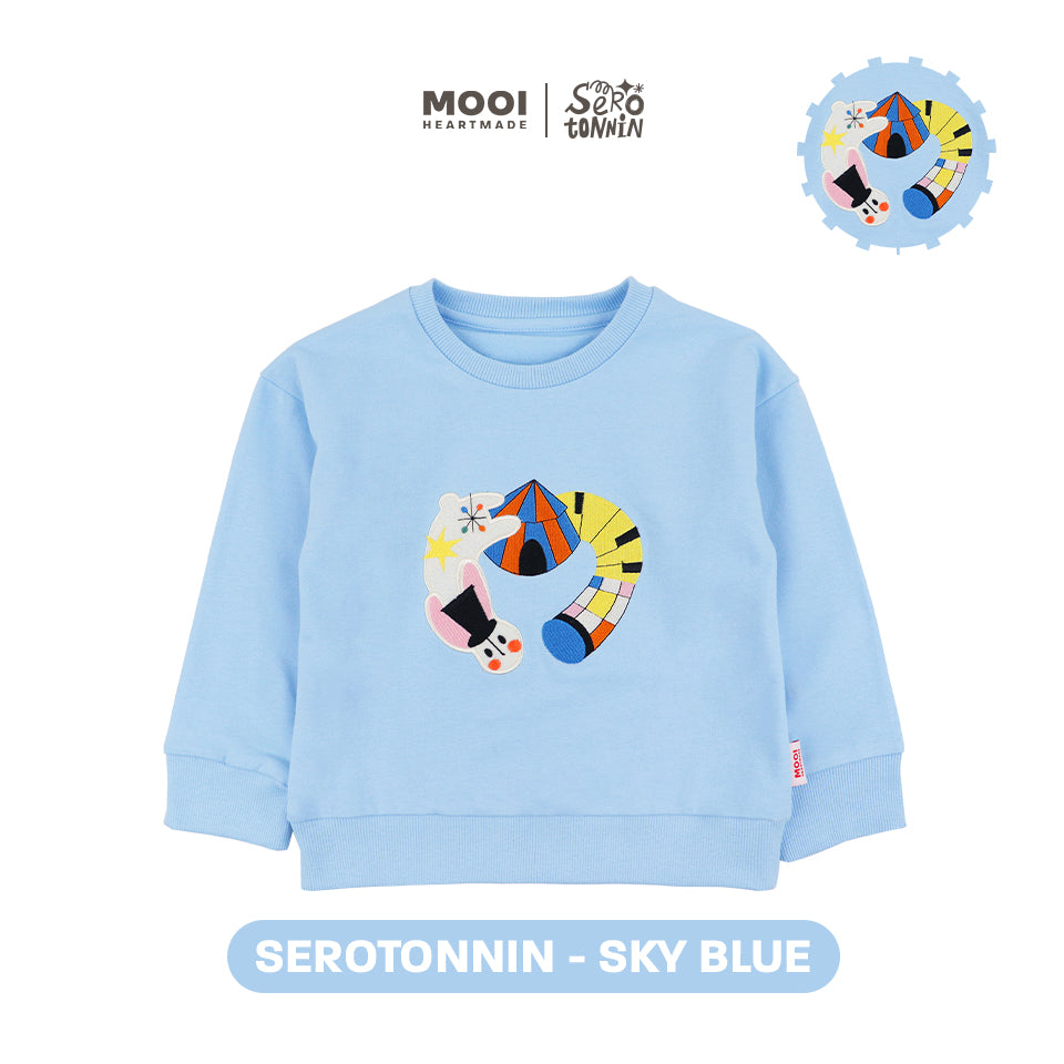 Mooi Artventure x Illustrator Sweater Bordir Basic Anak