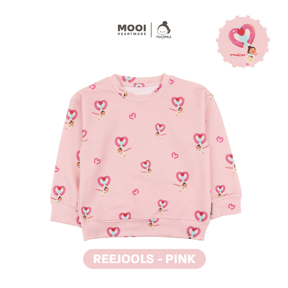 Mooi Artventure x Illustrator Printed Sweater Anak