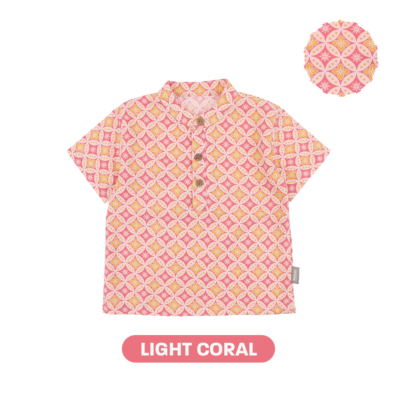 Mooi Atasan Batik Kemeja Anak Laki-Laki Akandra Batik Shirt