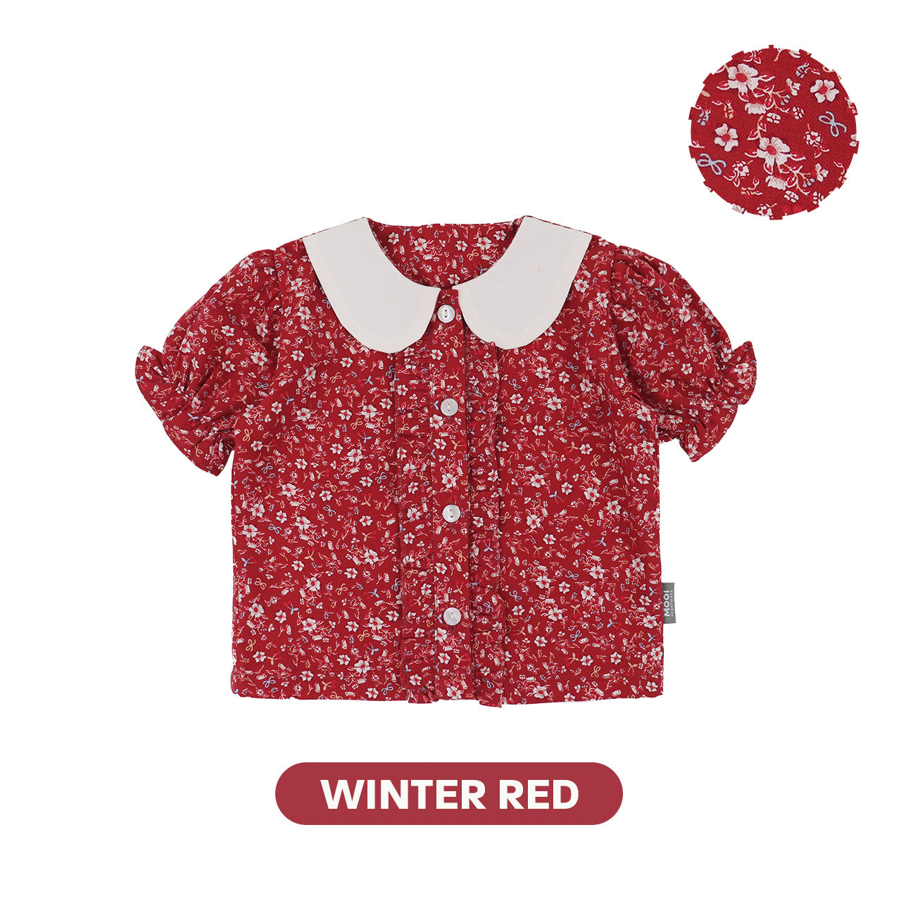 Mooi Atasan Anak Perempuan Christmas Collection Lenora Top