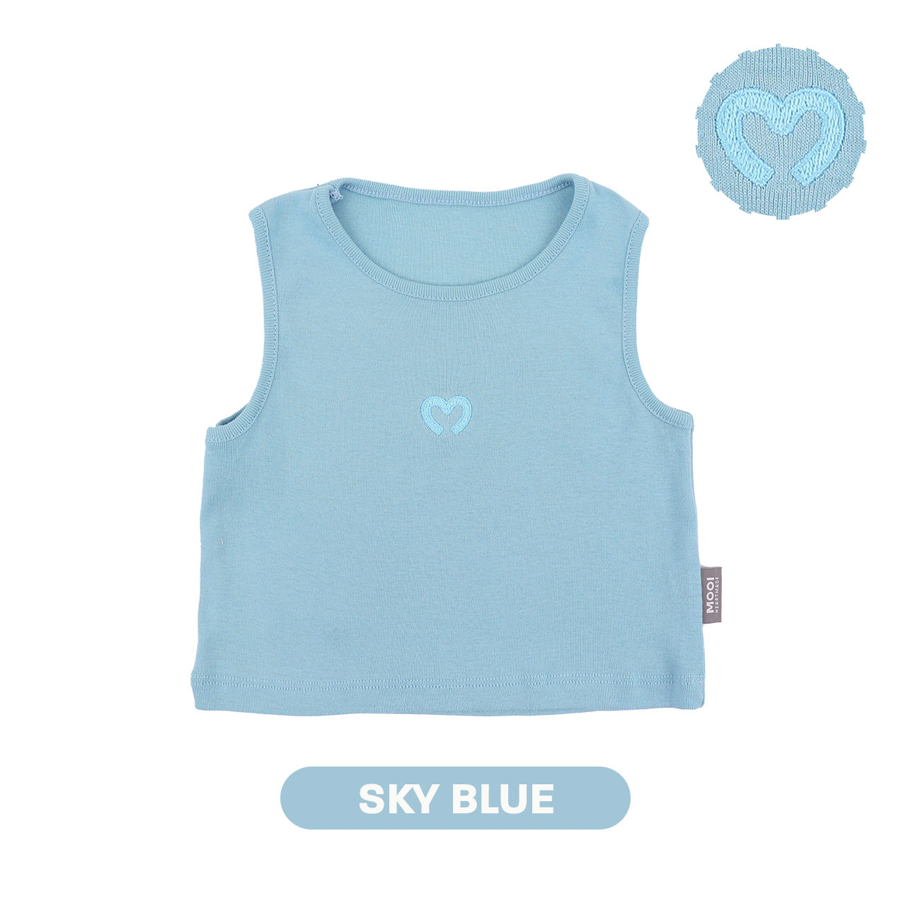 Mooi Atasan Anak Perempuan Comfy Sleeveless Top