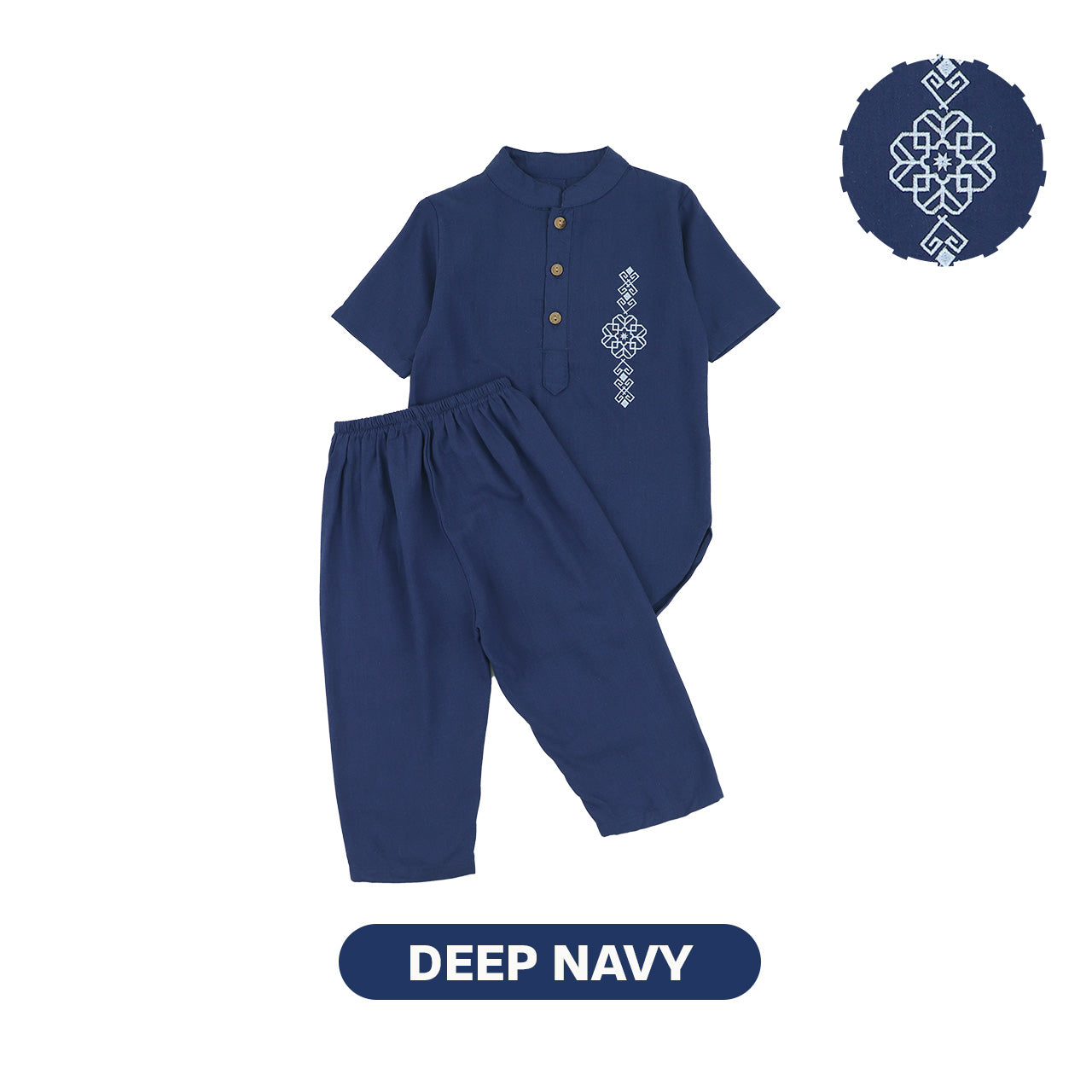 Mooi Adam Koko Set Setelan Koko Anak Raya Collection Basic Series 2026