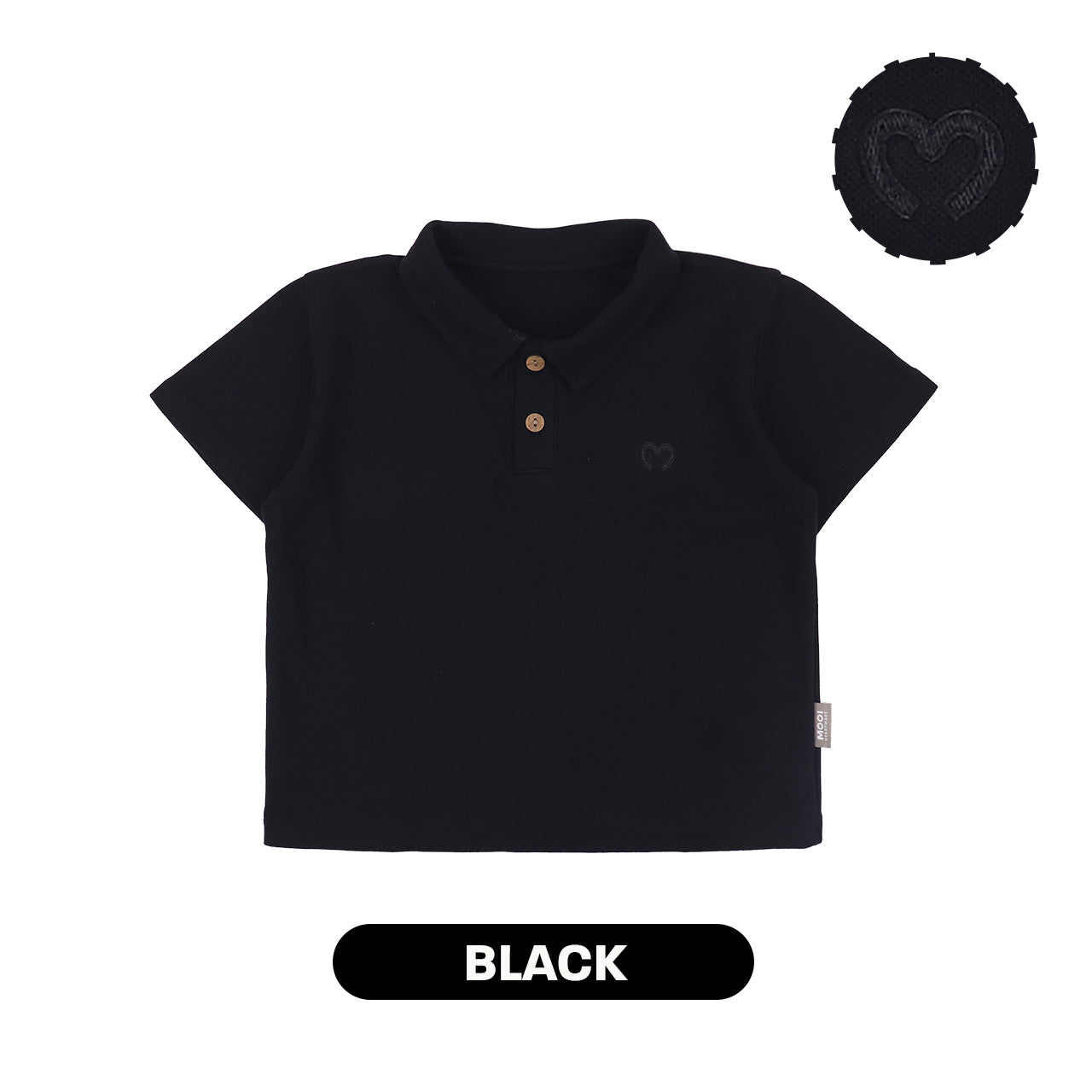 Mooi Kemeja Anak Laki-Laki Comfy Polo Basic