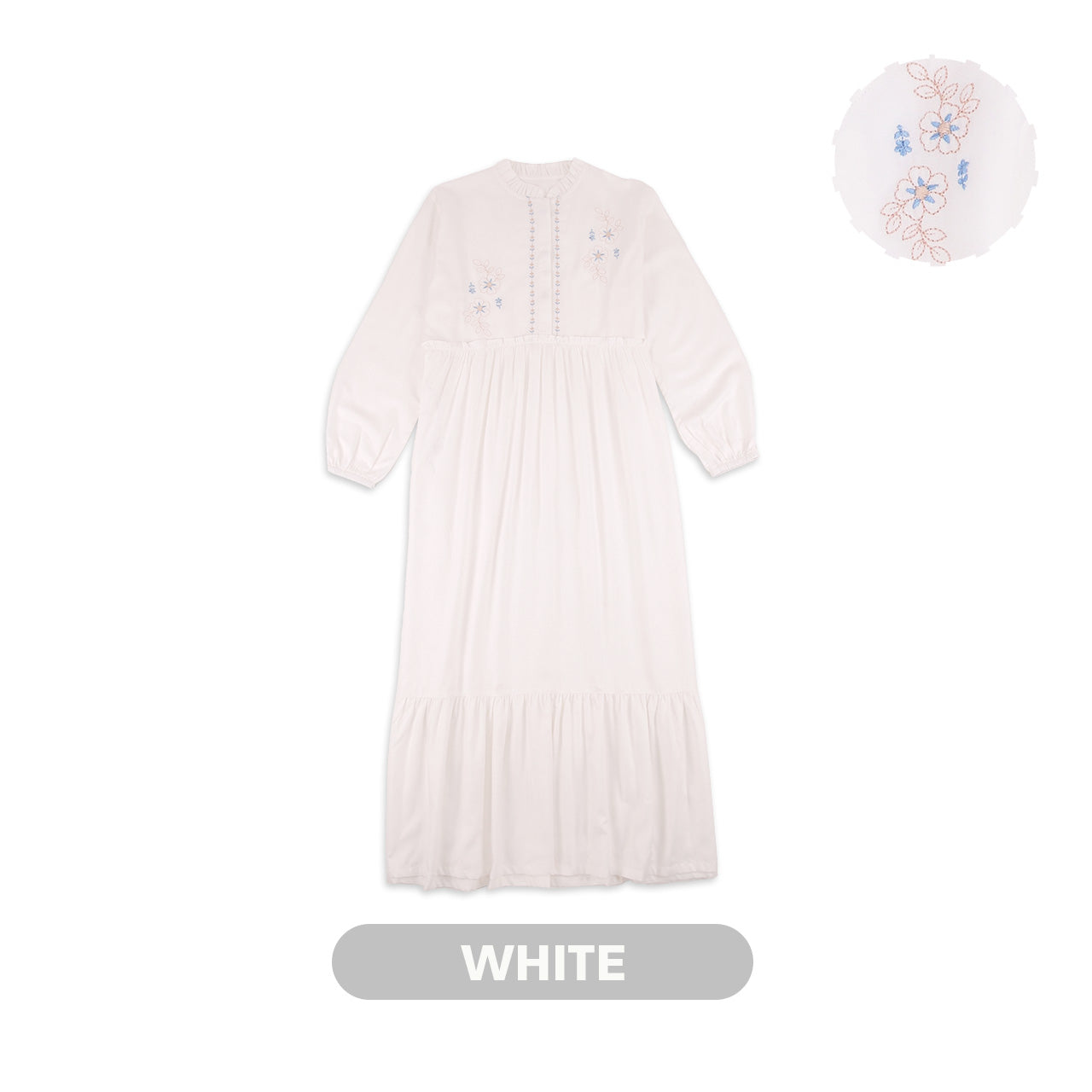 Mooi Dress Dewasa Raya Collection Sadiya Gamis Adult Basic Series 2026