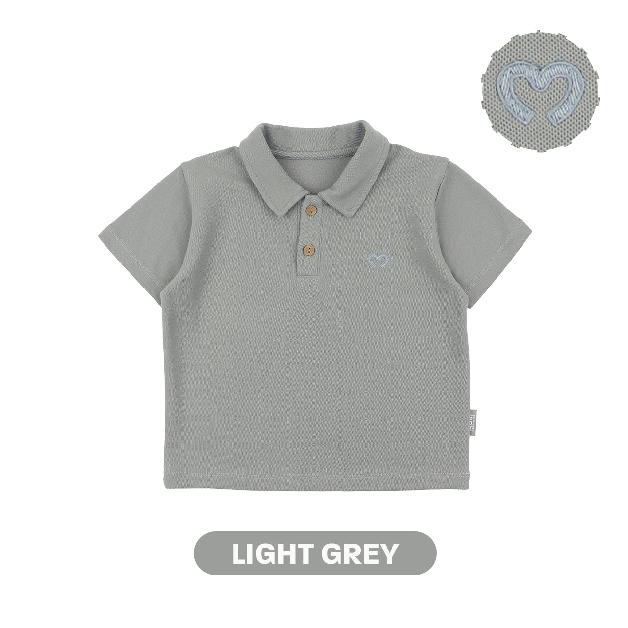 Mooi Kemeja Anak Laki-Laki Comfy Polo Basic