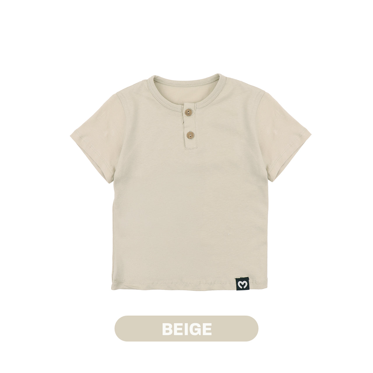 Mooi Kaos Anak Laki-Laki Comfy Button Tshirt