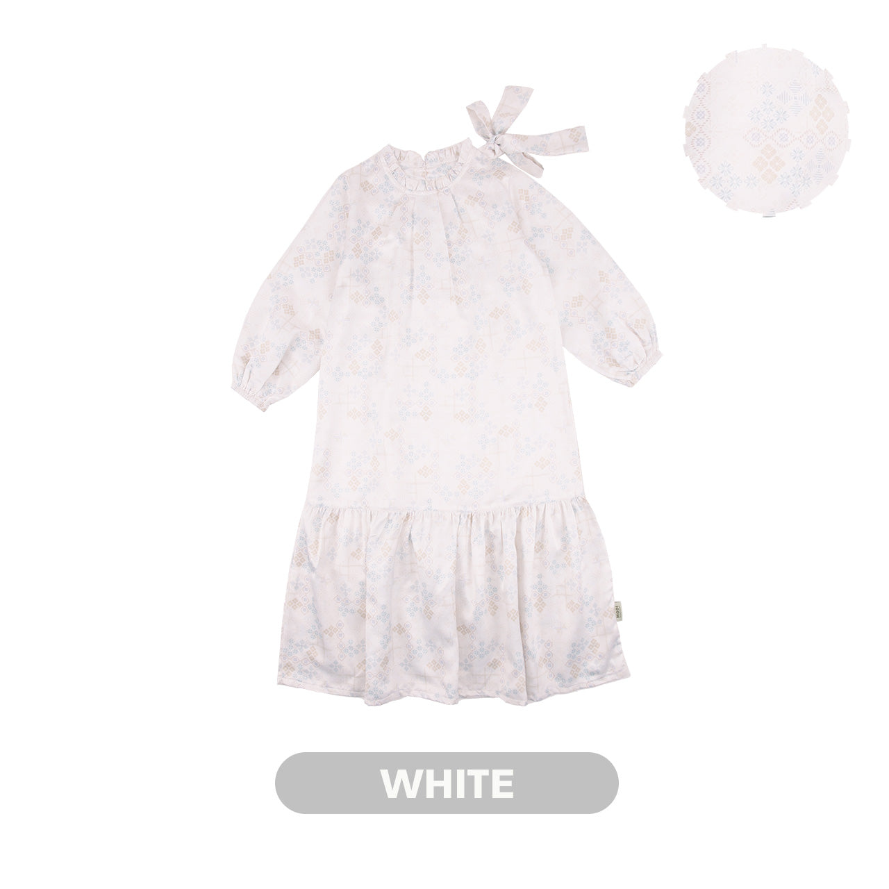 Mooi Dress Anak Gamis Anak Perempuan Raya Collection Nusrah Gamis Nawasena Series