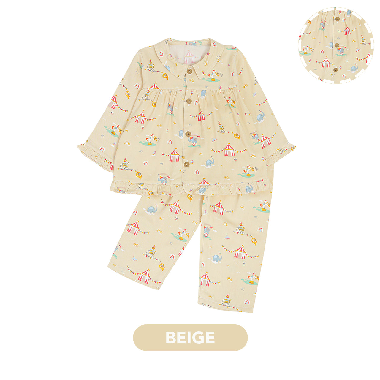Mooi Piyama Panjang Anak Baju Tidur Cheryl Anak Long Pajamas Kids