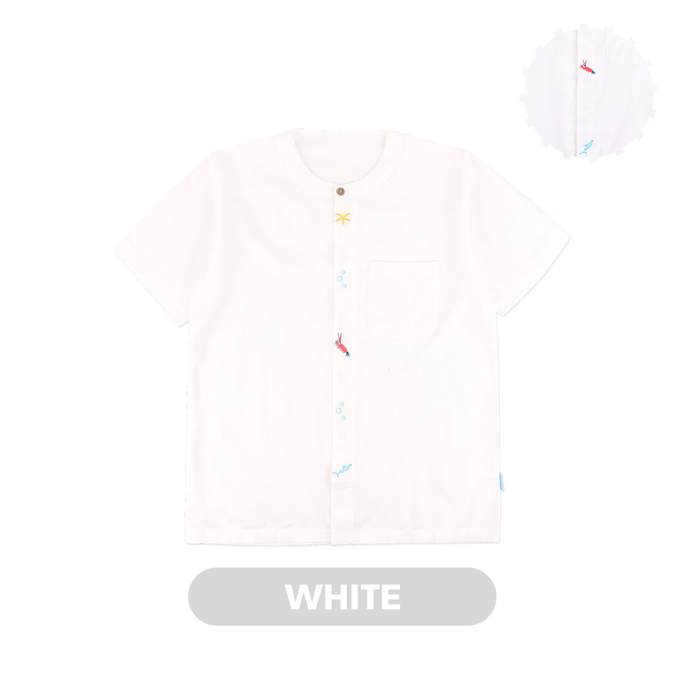 Mooi X Dinda Puspitasari Kemeja Dewasa Glen Pocket Shirt Adult