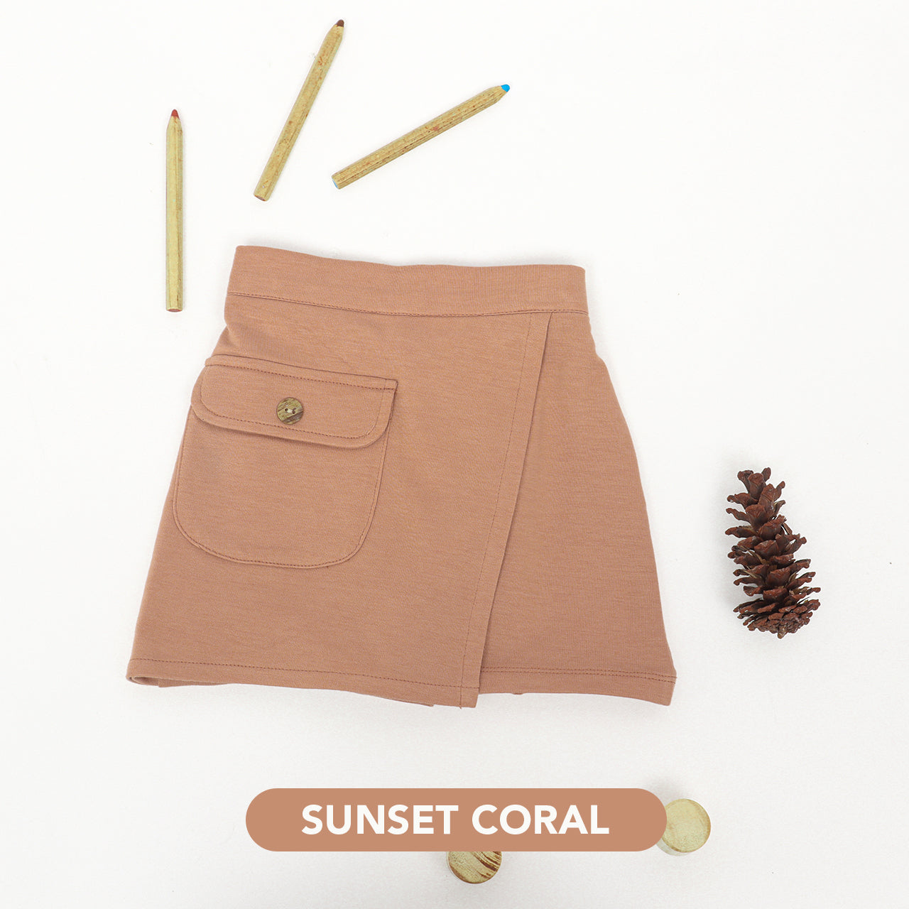 Mooi Rok Celana Skort Anak Perempuan Iva Skort Pants V.1