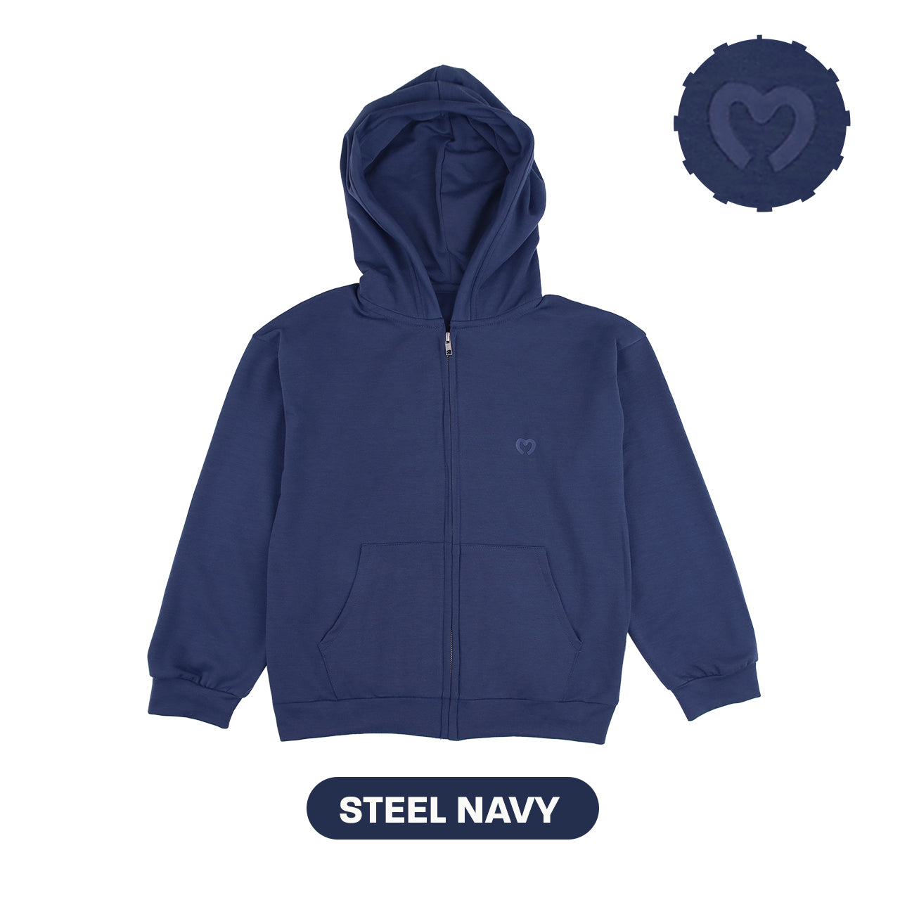 Mooi Comfy Teens Jacket Hoodie Lengan Panjang Teens